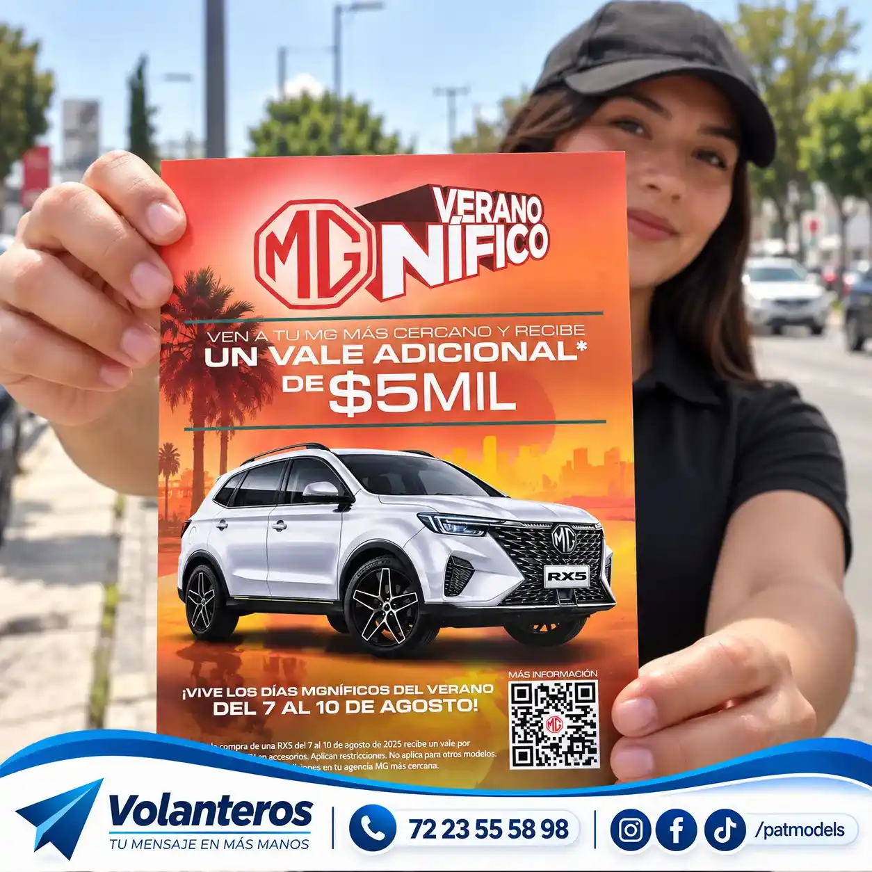 Campaña de volanteo de MG en Toluca y Metepec